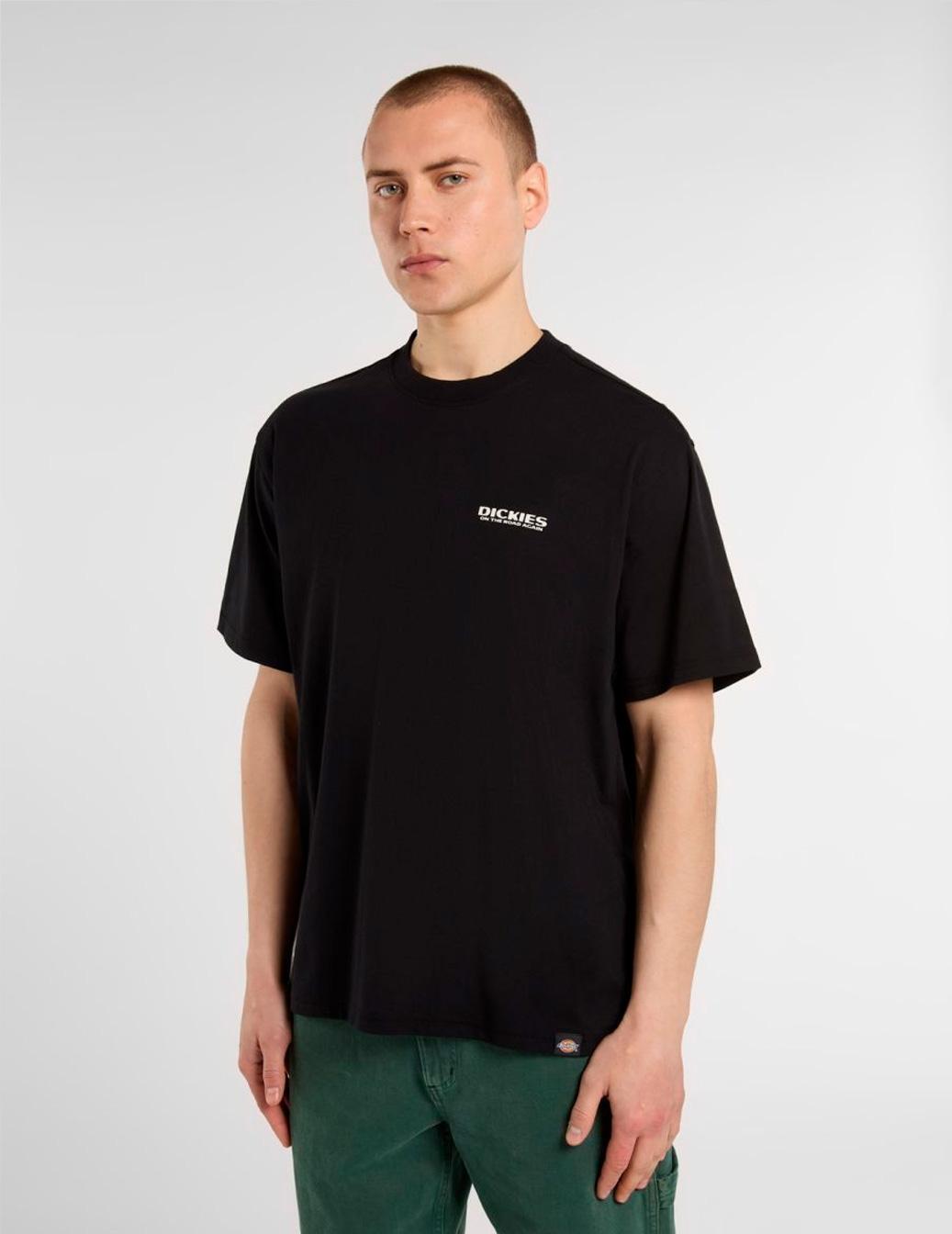 Maglietta da uomo Dickies nera. 2/7