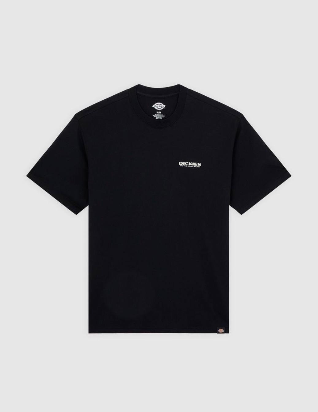 Maglietta da uomo Dickies nera. 7/7