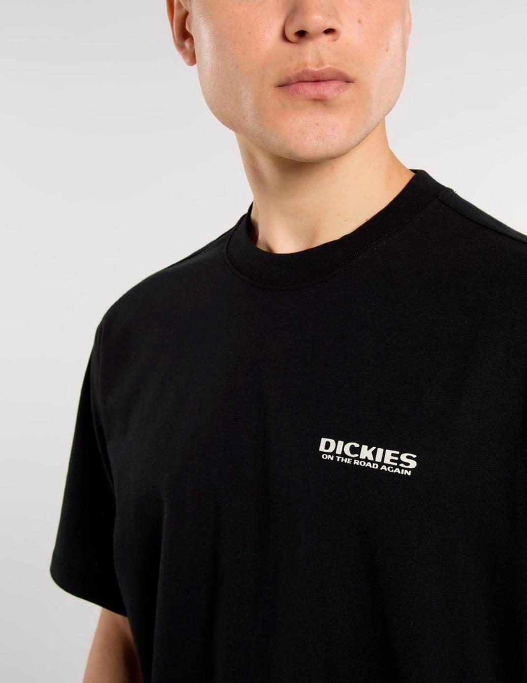 Maglietta da uomo Dickies nera. 4/7