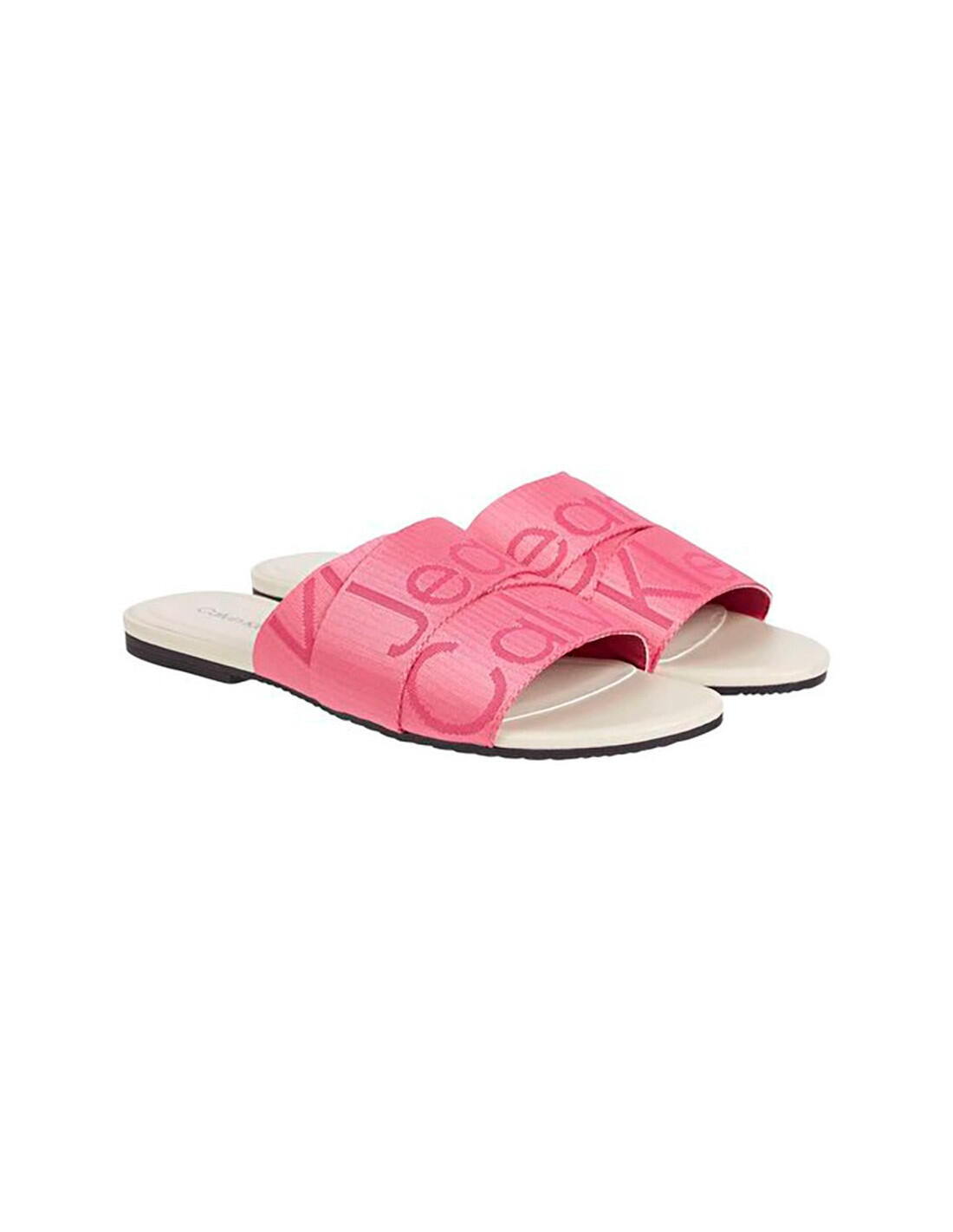 Sandalias Calvin Klein en color 0J0-Rojo 3/4