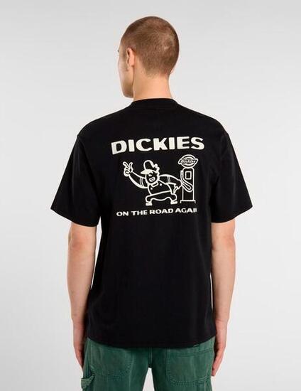 T-Shirt für Männer Dickies Schwarz.