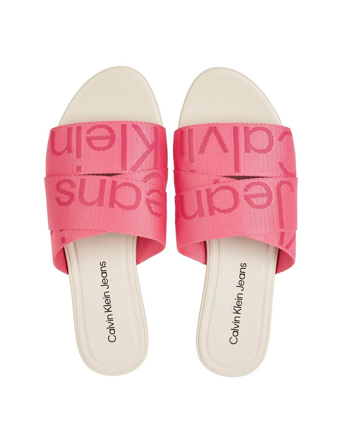 Sandalias Calvin Klein en color 0J0-Rojo 4/4