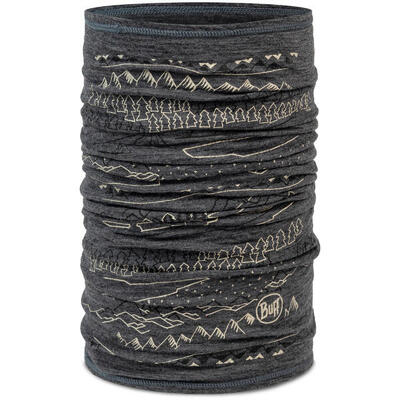 Buff merino halswarmer grijs 136629-937