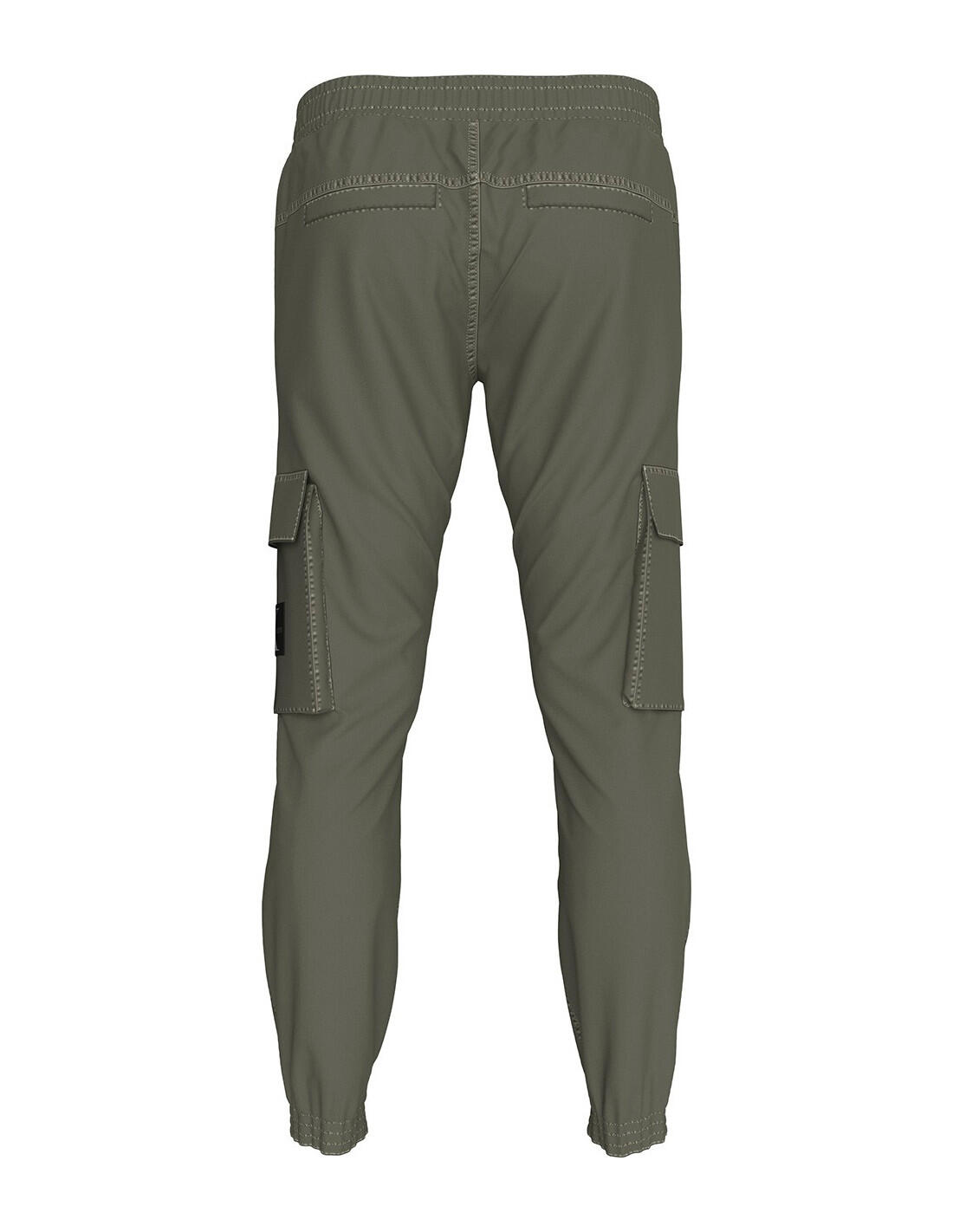 Pantalón chino Calvin Klein en color LDY-Verde 4/5