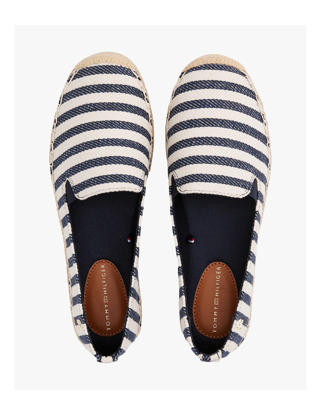 Alpargatas Tommy Hilfiger en color 0GZ-Azul 4/5