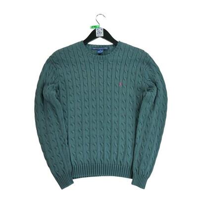 Seconda Mano - Maglione a maglia intrecciata da donna - Stato molto buono