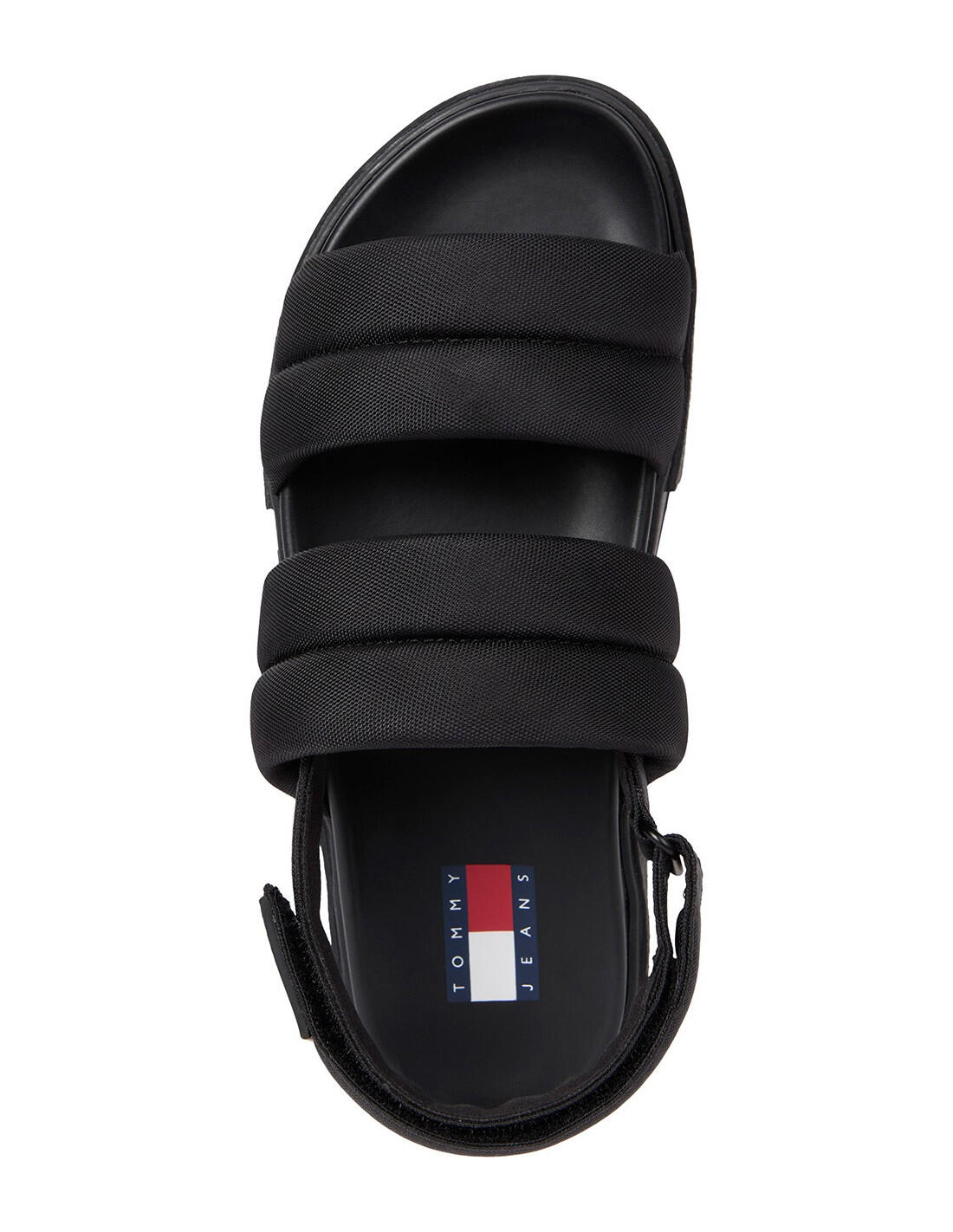 Sandalias planas Tommy Hilfiger en color BDS-Negro 4/5