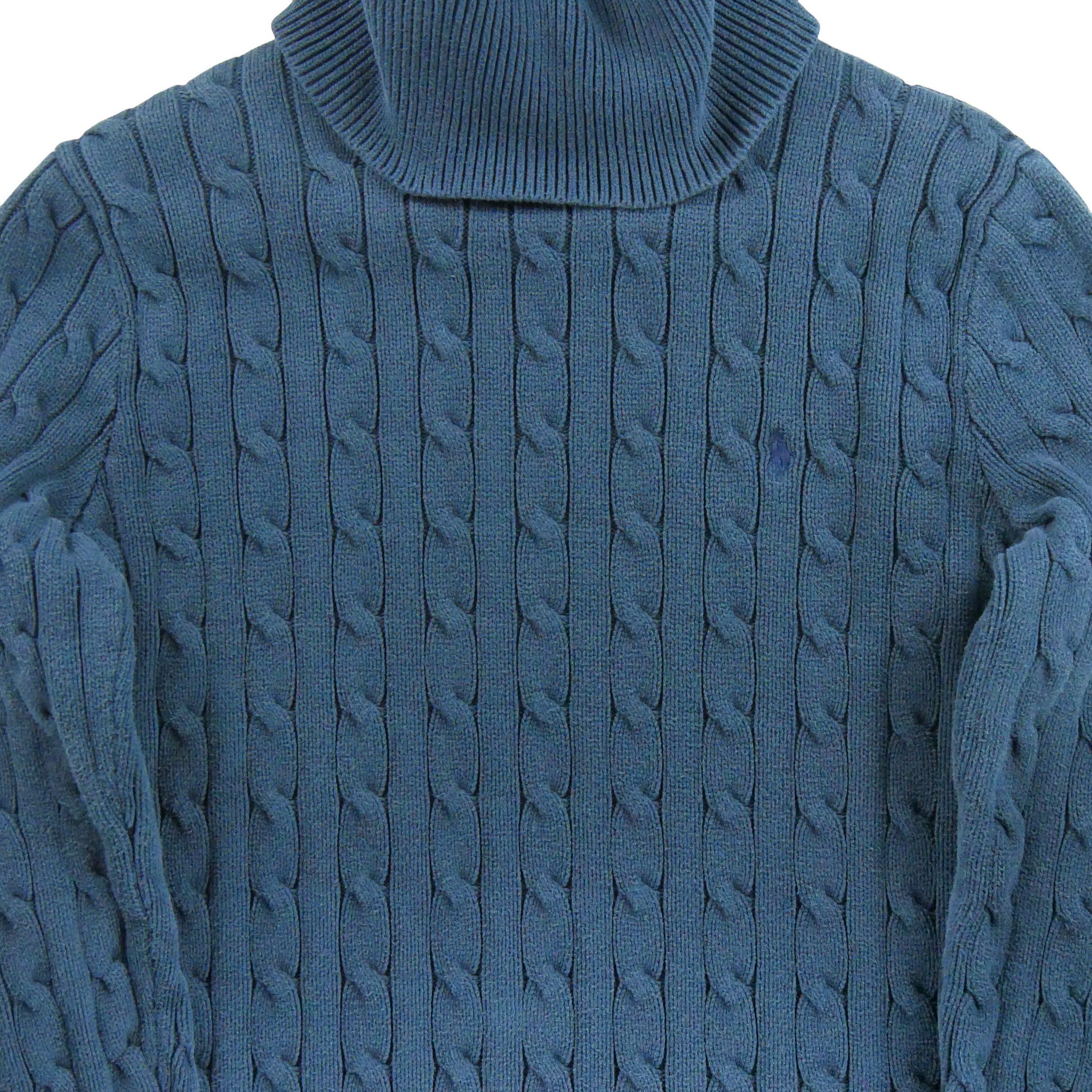 Segunda Vida - Camisola Azul Marinho de Malha Torcida para Mulheres - Como novo 3/7