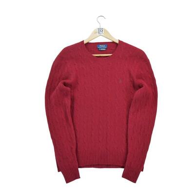 Seconda Mano - Maglione a maglia intrecciata da donna - Stato molto buono