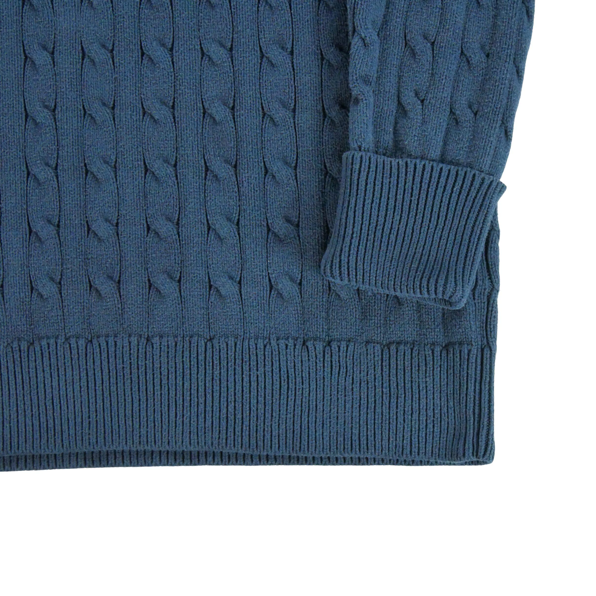 Segunda Vida - Camisola Azul Marinho de Malha Torcida para Mulheres - Como novo 4/7