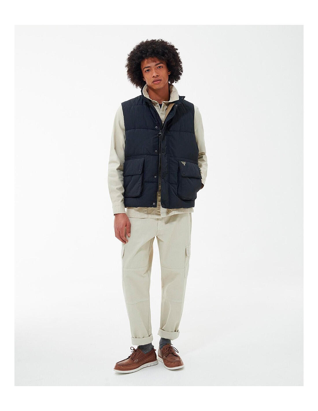 BARBOUR BEACON Glacial Weste 5/5