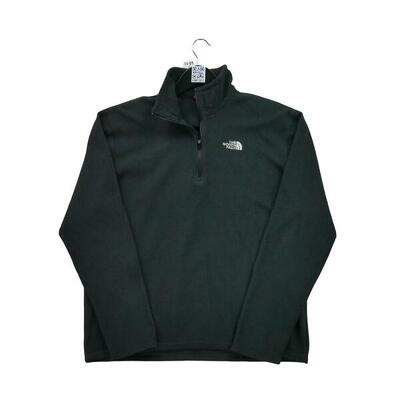 Tweedehands - heren zwarte polartec fleece pullover - als nieuw
