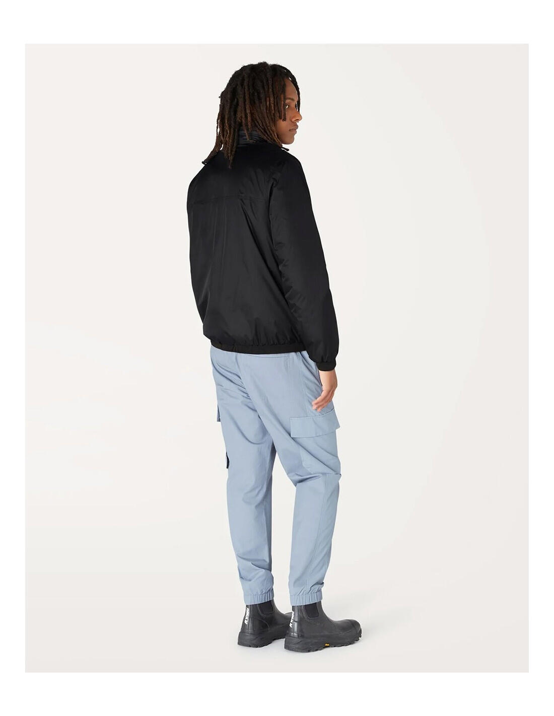 Chaqueta Negra Unisex K-WAY Le Vrai 3.0 Sam Orsetto 4/6