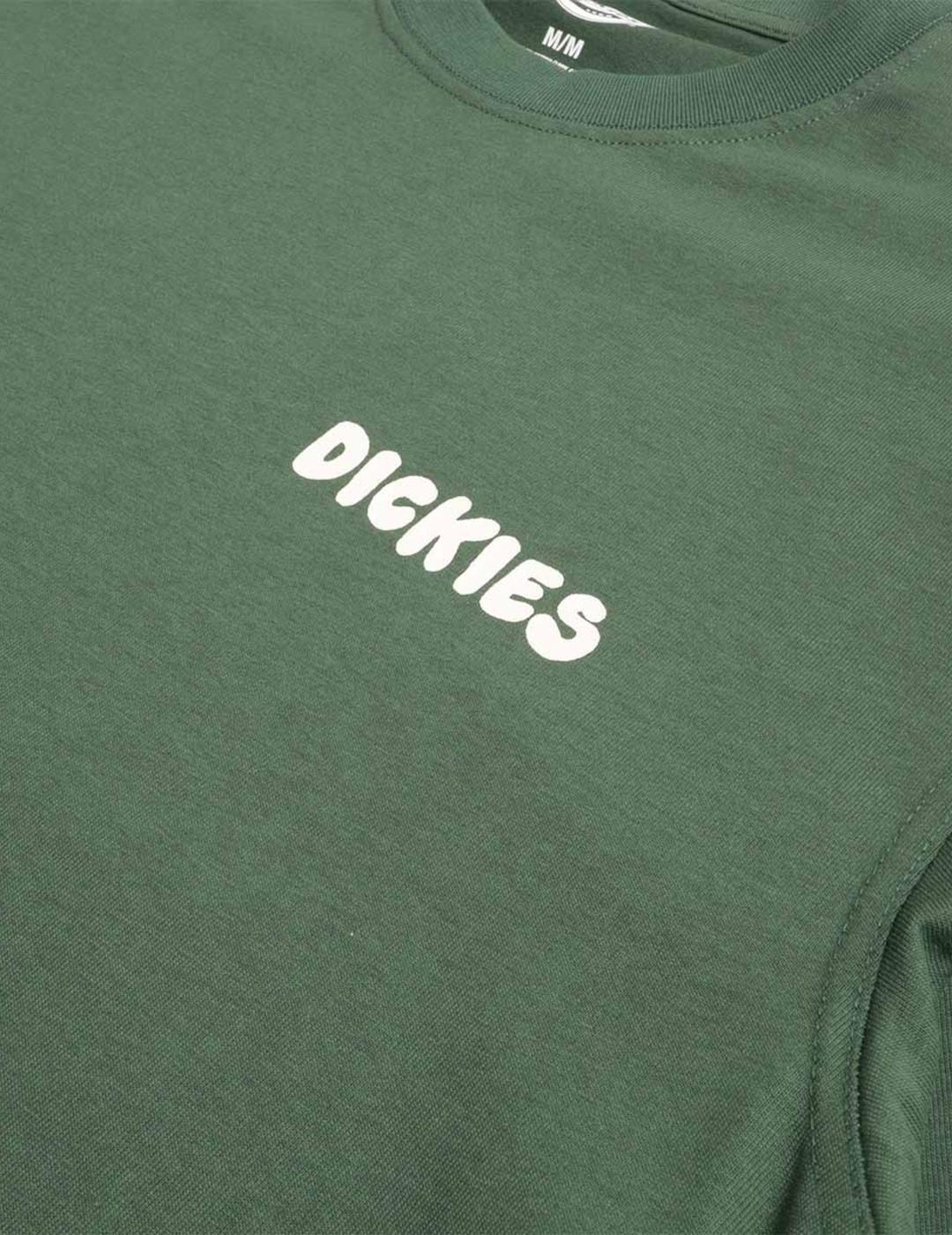 T-shirt pour hommes Dickies Gordonsville Vert 2/4