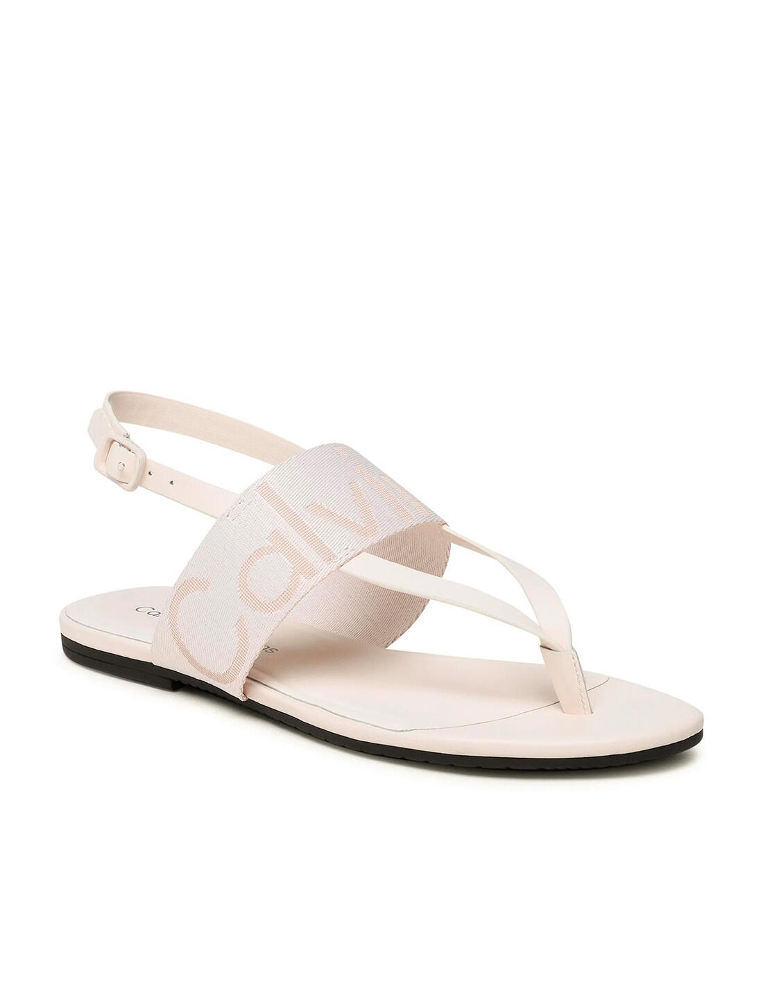 Sandalias Calvin Klein en color YBH-Blanco 3/5