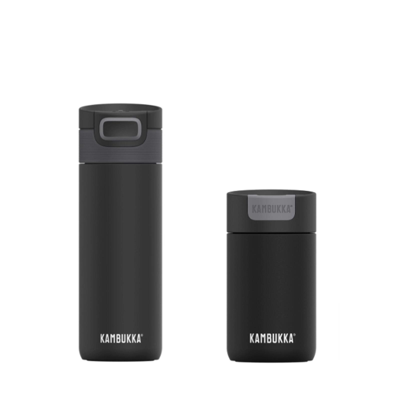KAMBUKKA Termoska turistický nerezový sada termohrnků 500 ml + 300 ml