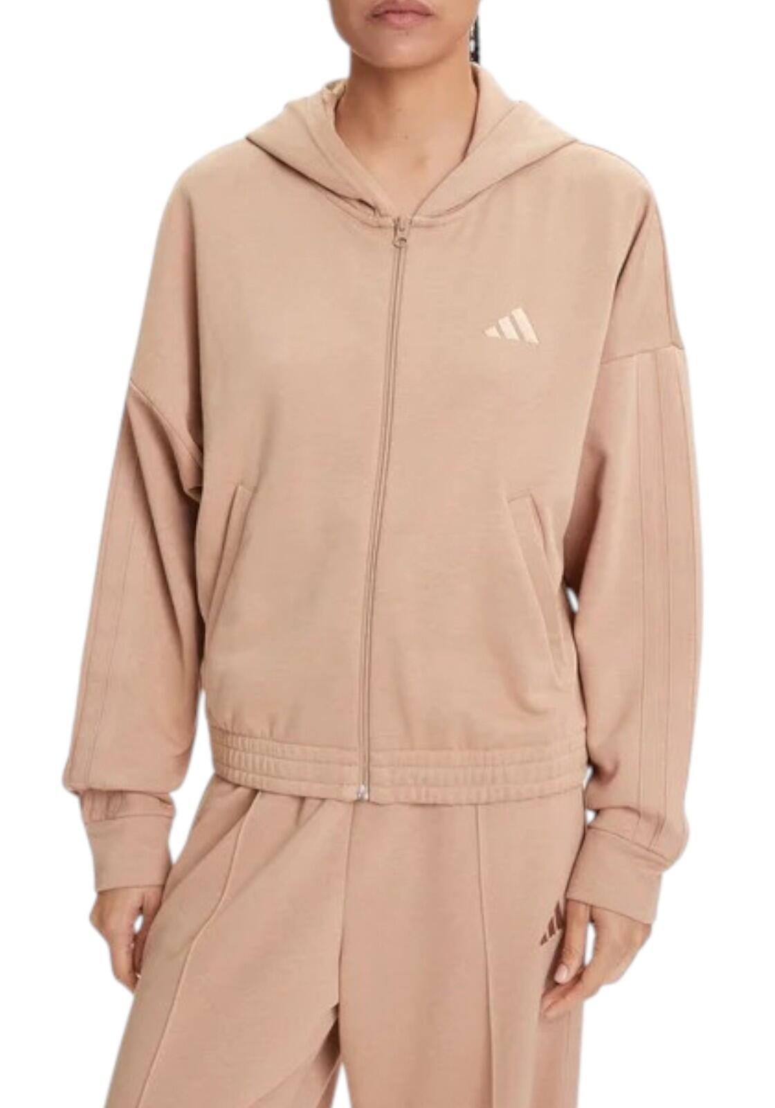 Sweat à capuche Adidas modèle JX0532 pour femmes 3/5