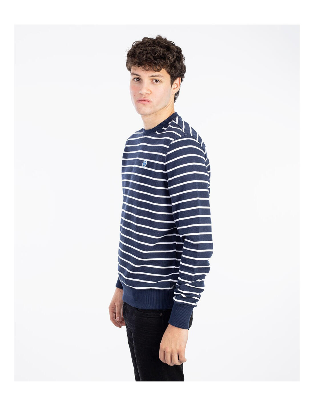 Moletom North Sails com gola redonda e listras - Moletom 6/6