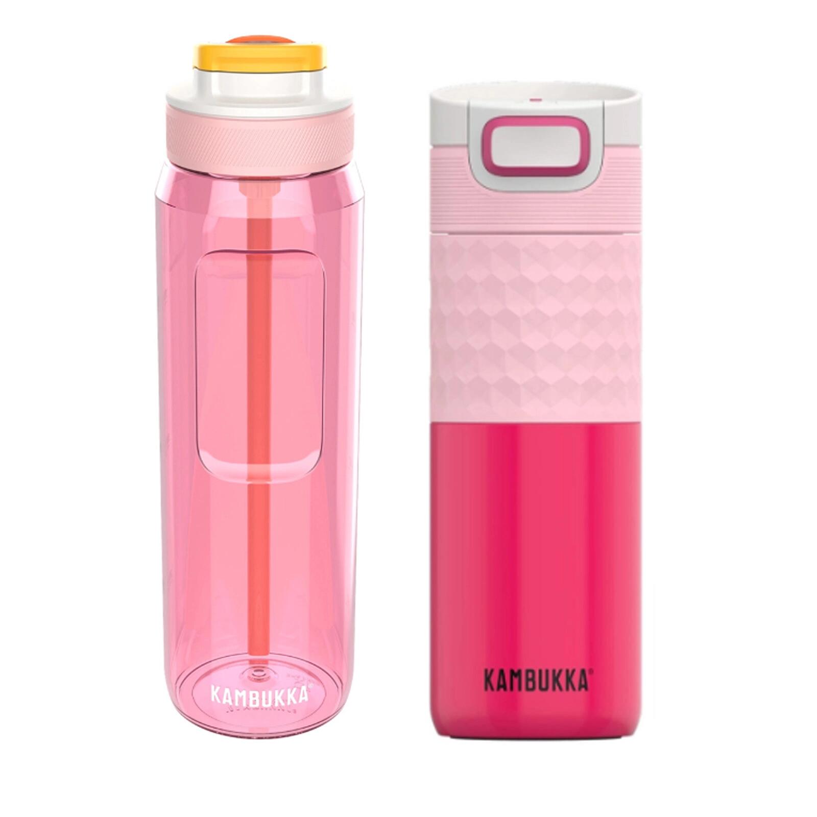 KAMBUKKA Sada Pinky láhev 1000 ml + termohrnek Etna Grip 500 ml