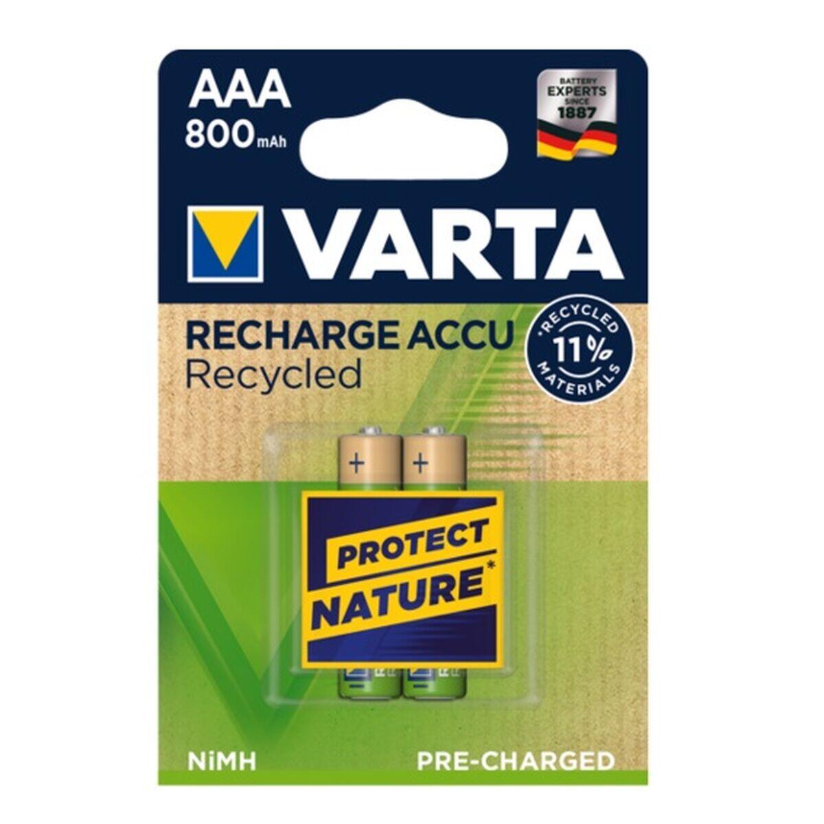 Piles Rechargeables VARTA AAA 800MAH AAA 2/2
