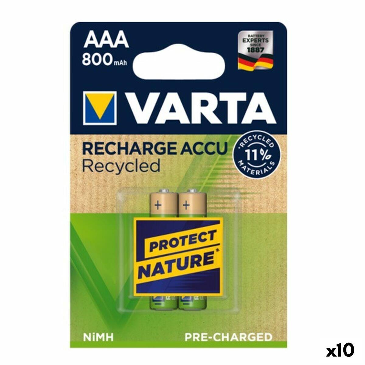 Varta - Piles Rechargeables Varta Aaa 800mah Aaa - Pile - Multicolore - No Size - Decathlon