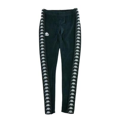 Second life - Damen Samt Jogginghose 222 Banda Schwarz - Wie neu