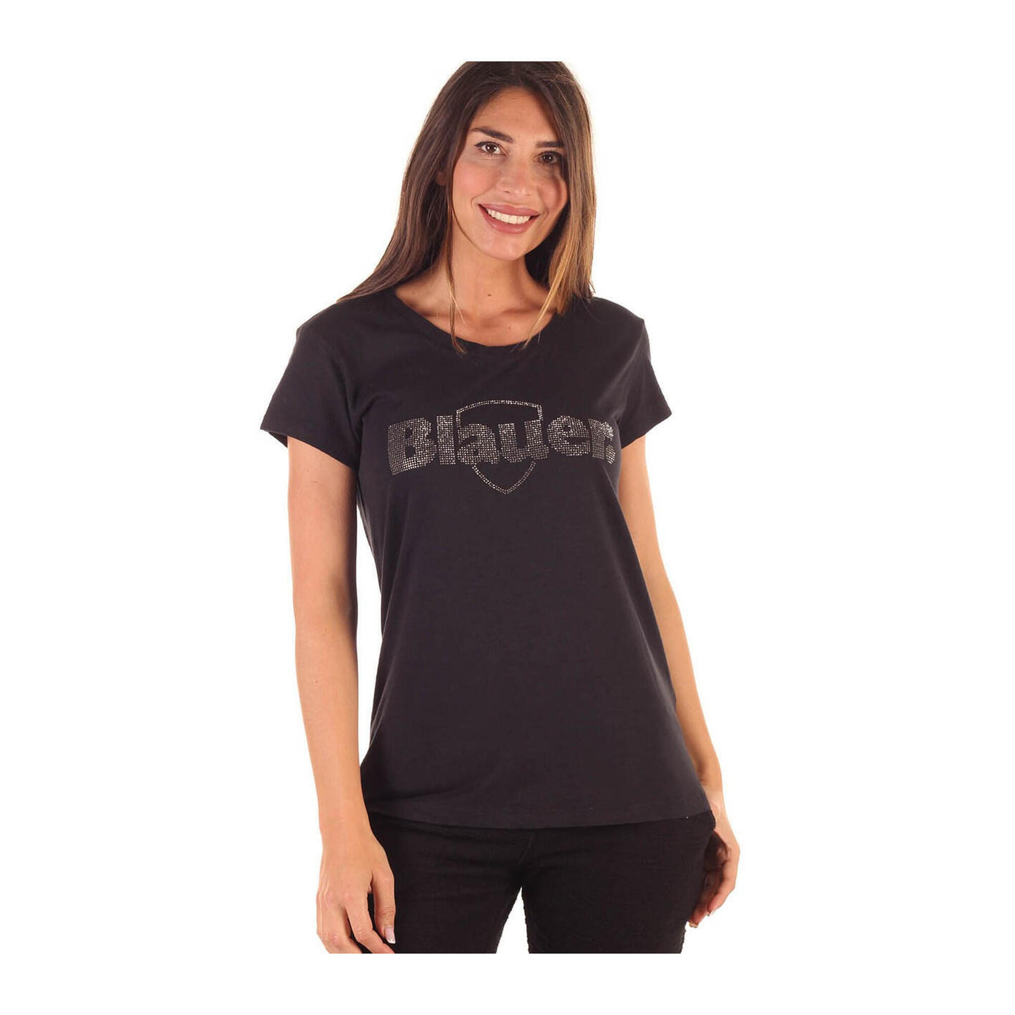 Blauer - Blauer 21sbldh02389-005707 - T-shirt - T-shirt Manches Courtes - Noir - Decathlon