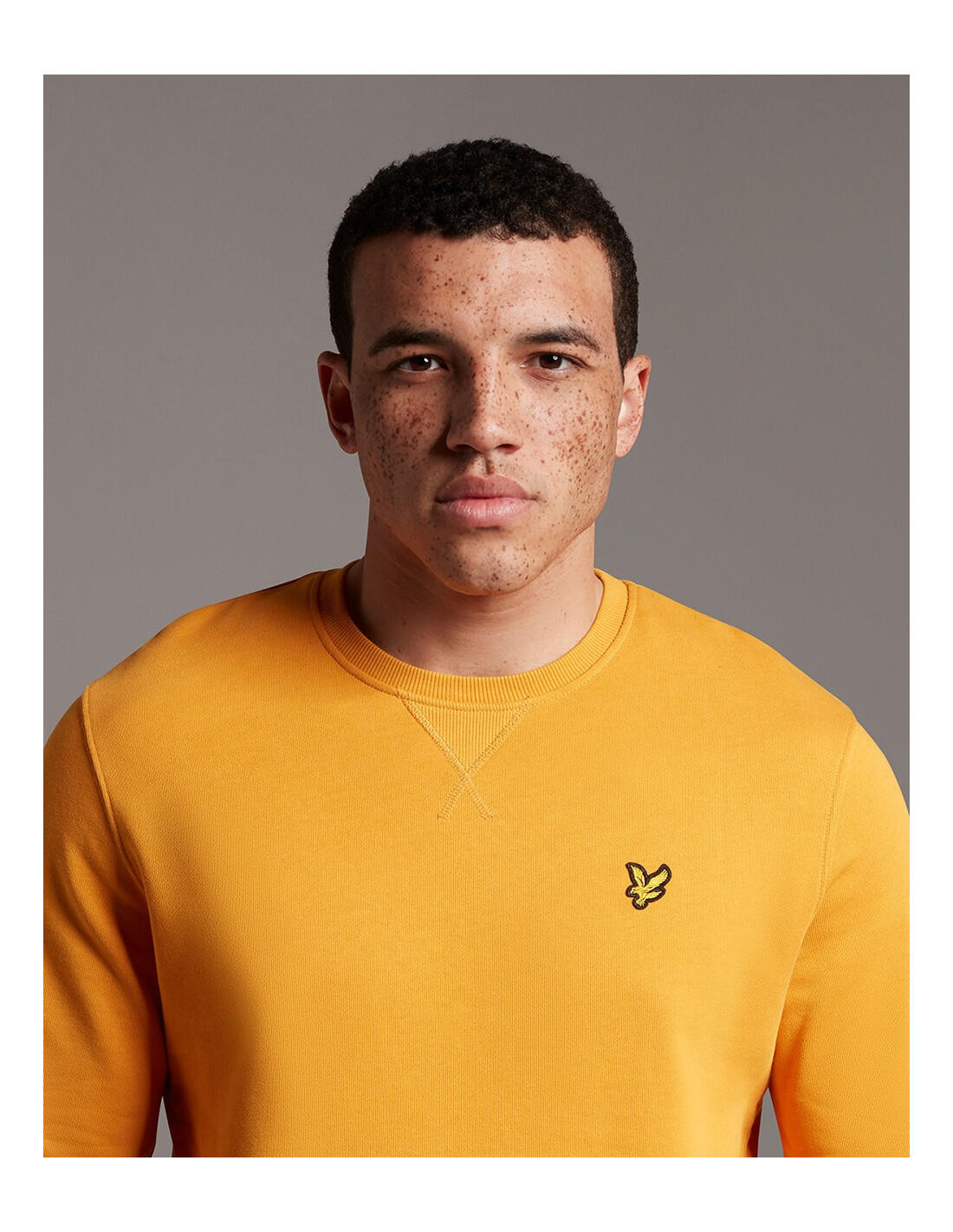 Sudadera Lyle & Scott en color W103-Naranja 5/5