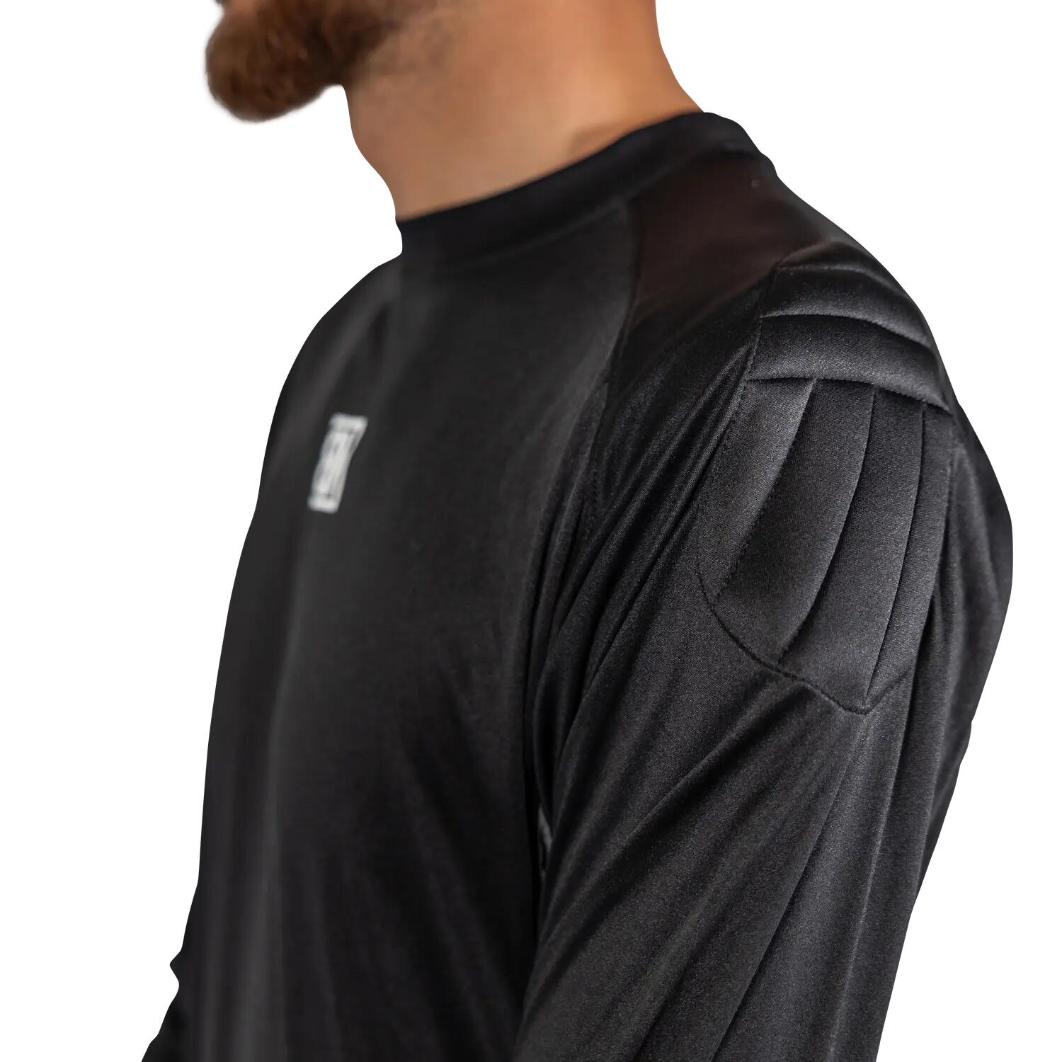 Maillot de gardien rembourré Noir 3/4