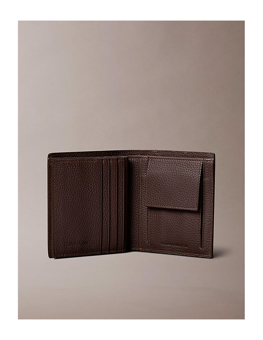 Cartera Calvin Klein en color YG1-Marrón 4/5