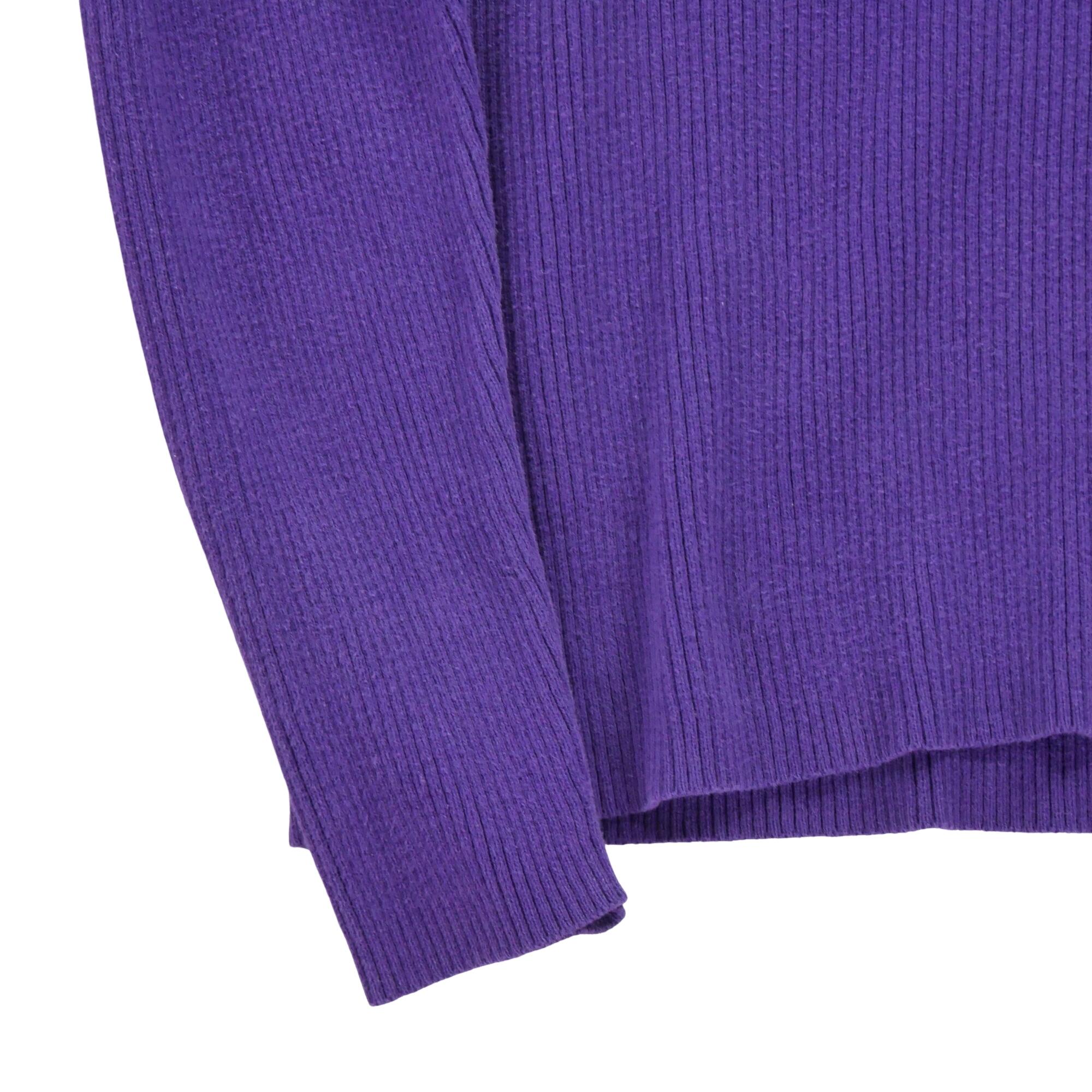 Segunda Vida - Suéter de Gola Alta para Mulher Roxo - Em muito bom estado 4/5