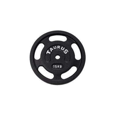 Taurus gietijzer halterschijven met greep 3g (30 mm) - 0,5 kg