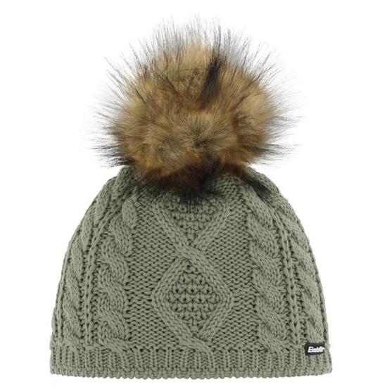 Eisbär Nelia Lux Mütze für Damen mit Bommel