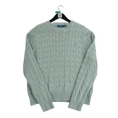 Seconda Mano - Maglione a maglia intrecciata da donna - Stato molto buono