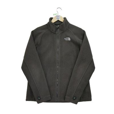 Second life - Damen TNF Braune Fleecejacke - In sehr gutem Zustand