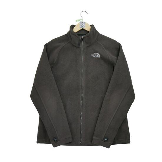 Second life - Damen TNF Braune Fleecejacke - In sehr gutem Zustand