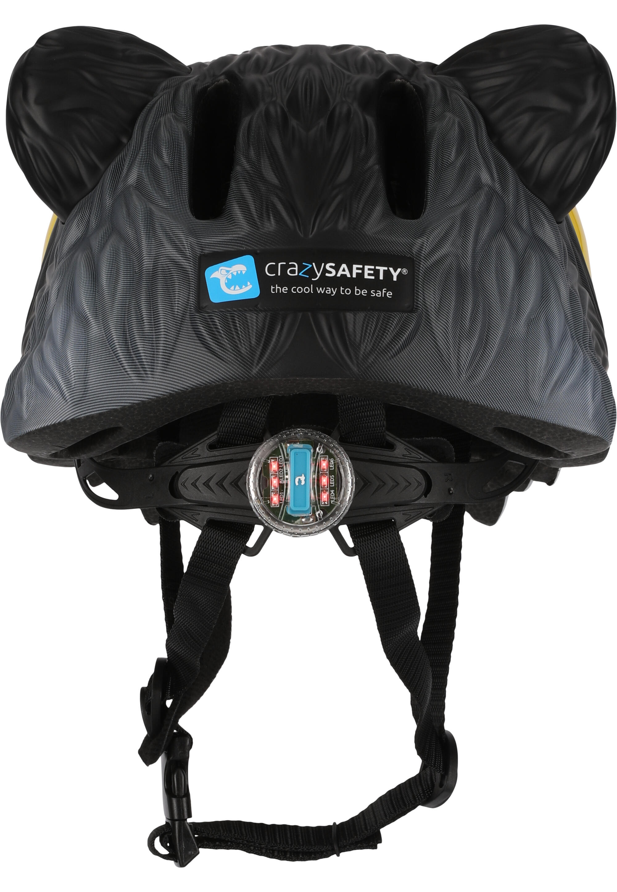 Capacete para crianças| Pantera Negra| Crazy Safety | EN1078 Certificado 5/6