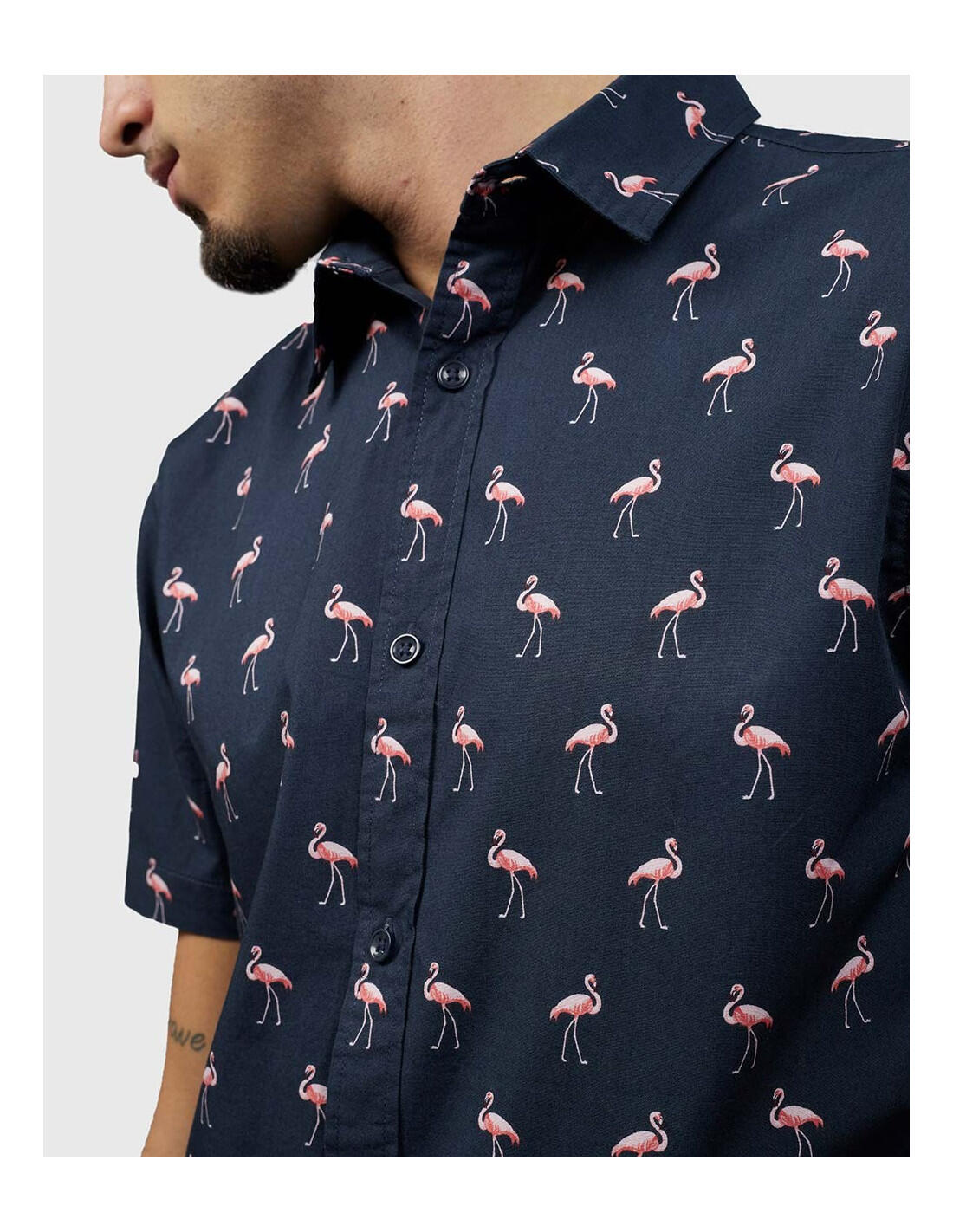 JACK & JONES 12182201 Slim - Camisa 4/5