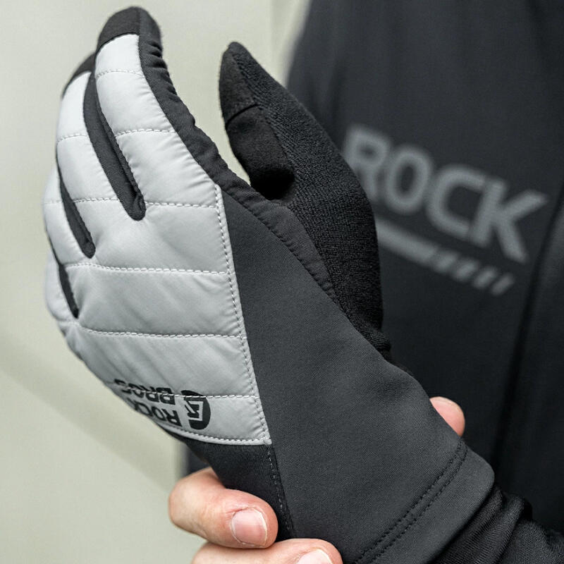 Rękawiczki rowerowe długie dla dorosłych zimowe Rockbros S303 4/7