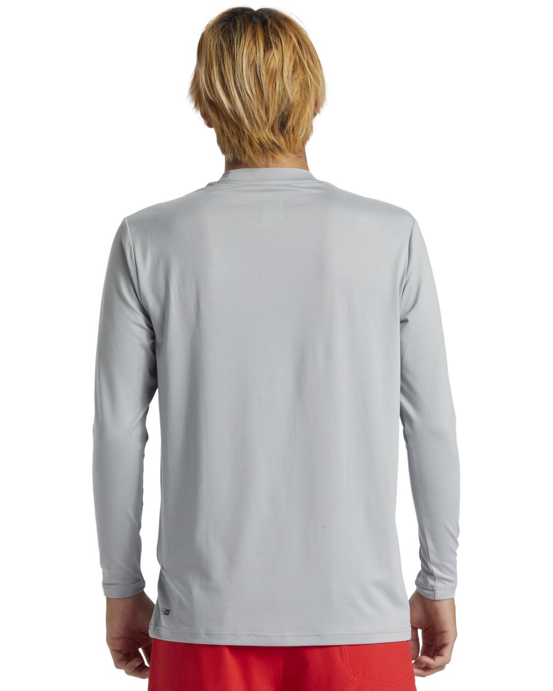 T-shirt de surf à manches longues UPF50 EVERYDAY SURF Gris Homme 4/4