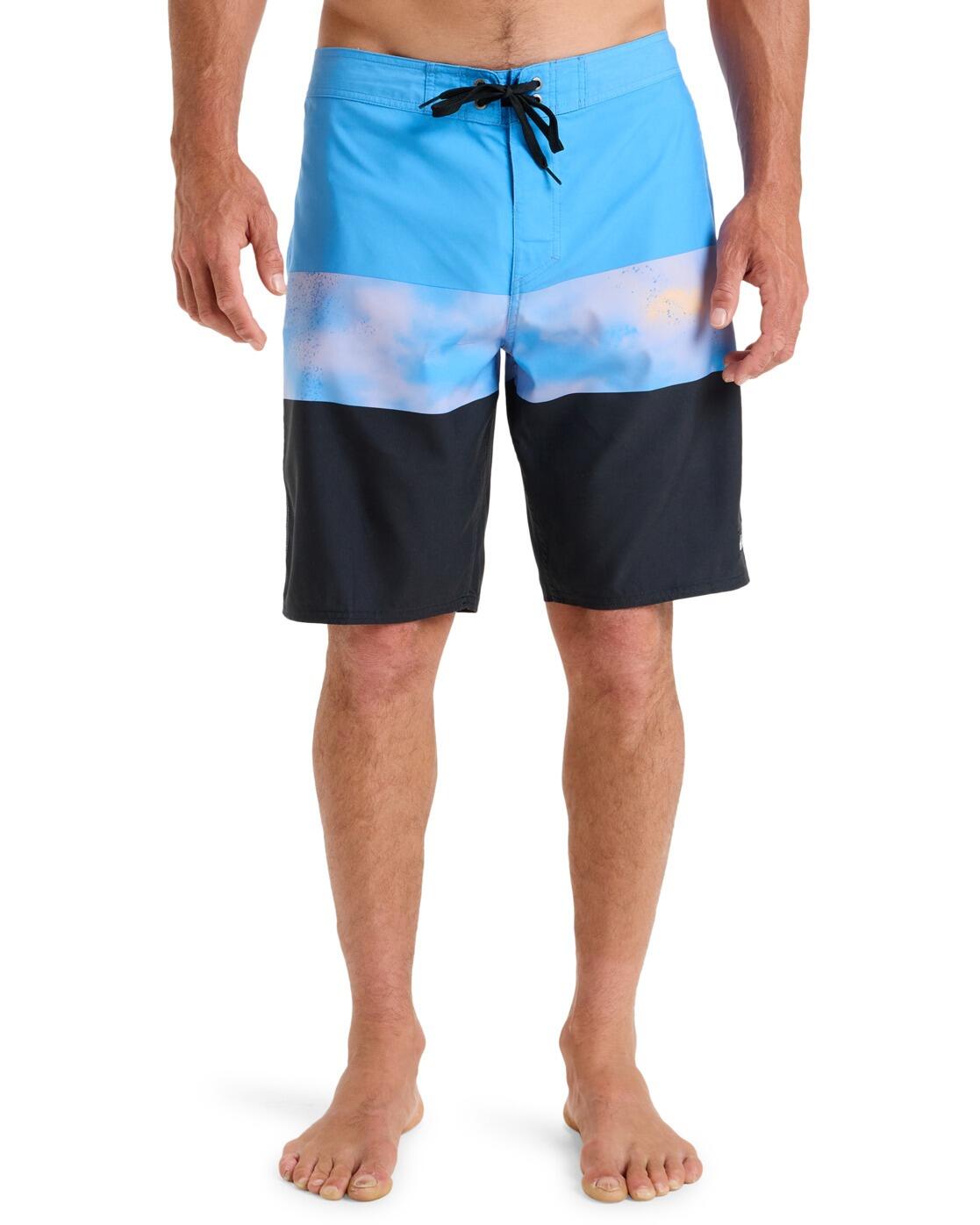 Boardshort EVERYDAY STRAIGHT 20" Bleu Homme 2/4