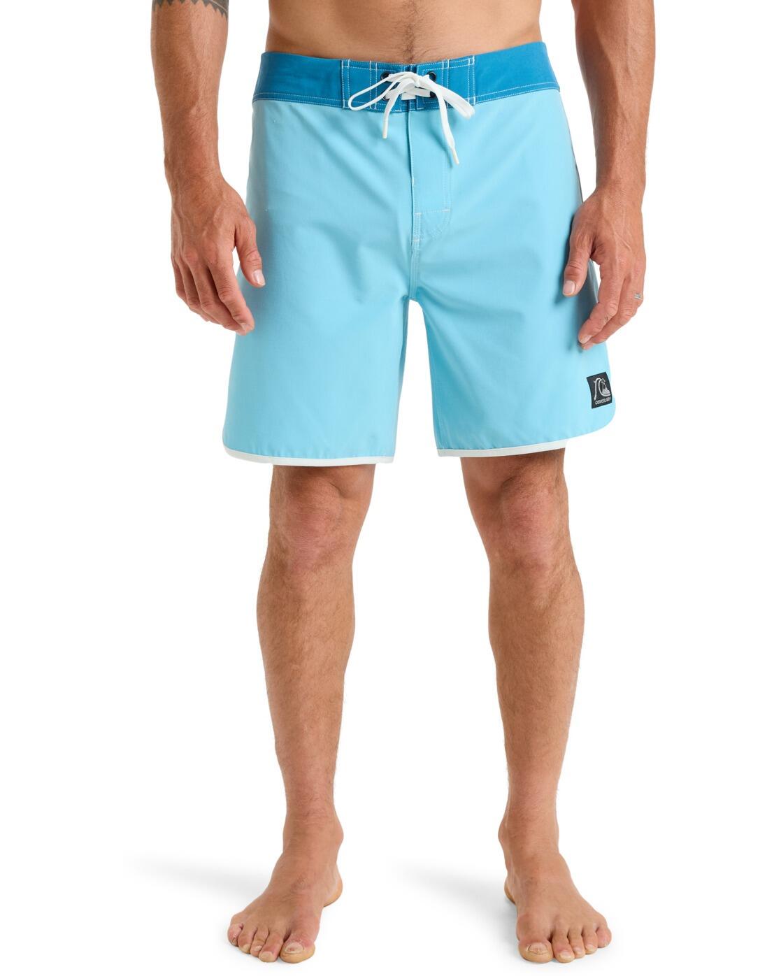 Boardshort ORIGINAL SCALLOP 18" Bleu Homme 2/4
