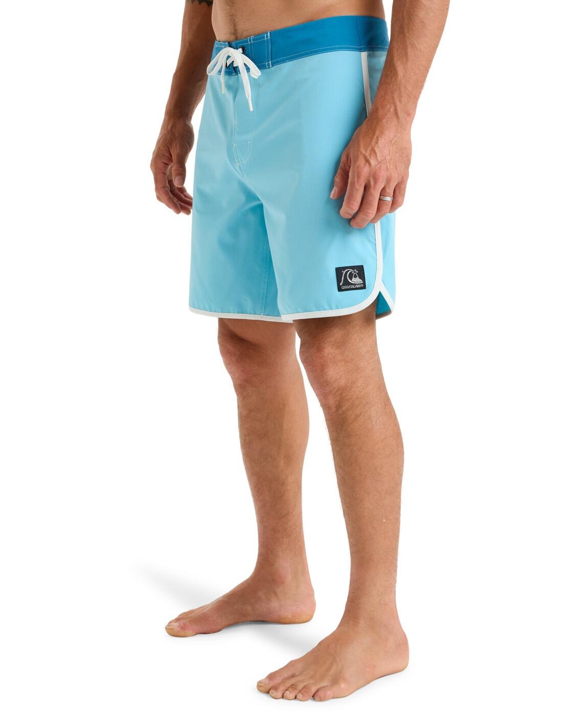 Boardshort ORIGINAL SCALLOP 18" Bleu Homme 4/4