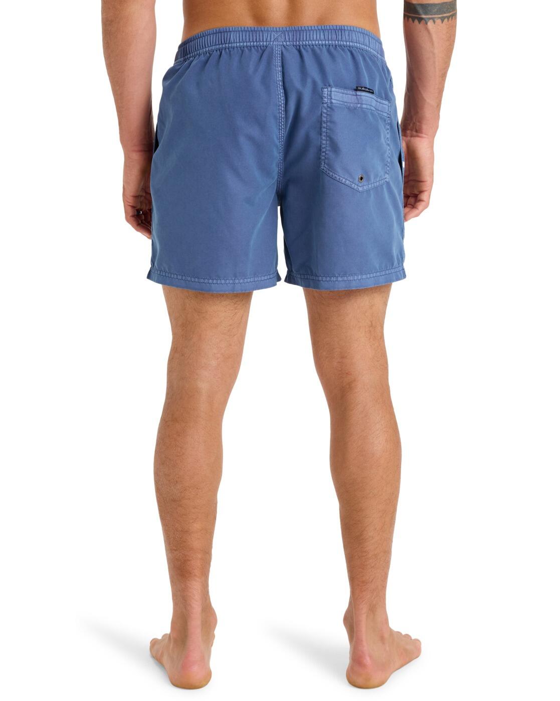Schwimmshorts EVERYDAY SURFWASH VOLLEY 15" Blau Herren 3/4