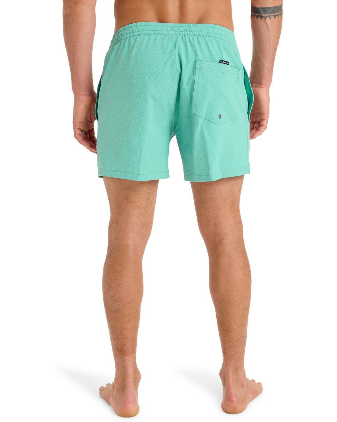 Schwimmshorts EVERYDAY FLEX VOLLEY 15" Grün Herren 3/4