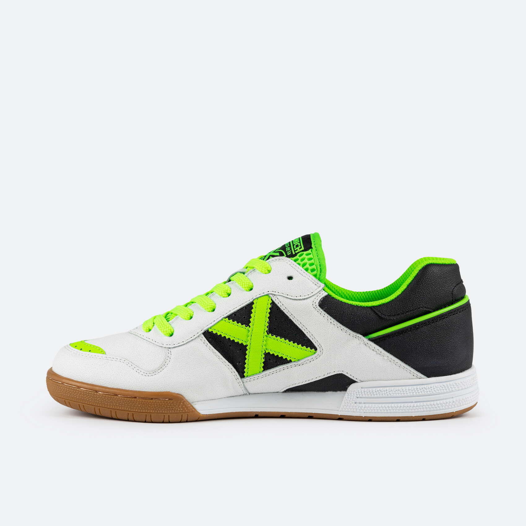 Scarpa da calcio a 5 MUNICH Continental bianco 3/5