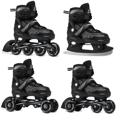 Verstelbare rolschaatsen 4in1 optima