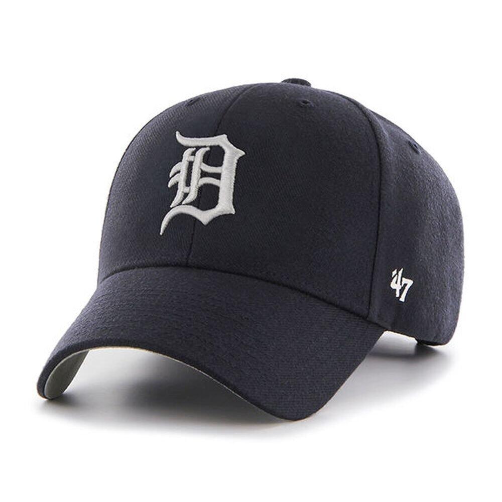 Brand `47 czapka z daszkiem Detroit Tigers Navy B-MVP09WBV-NYJ granatowy OSFM
