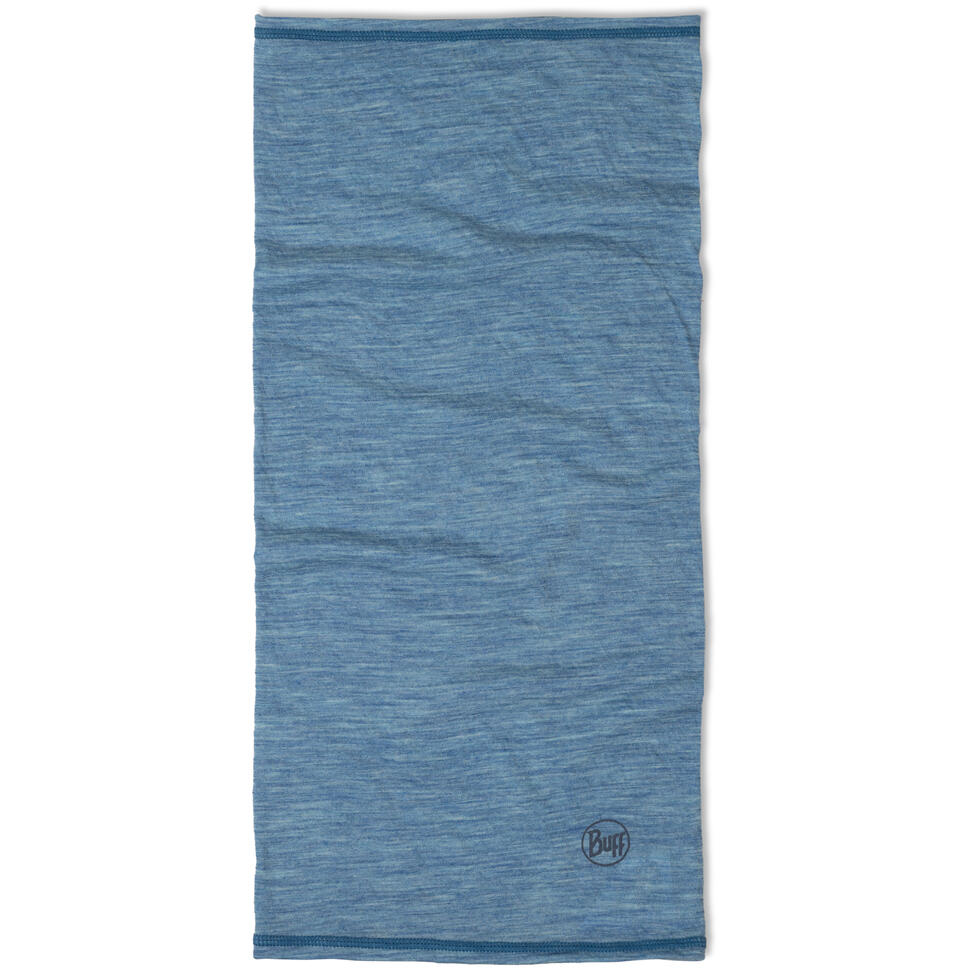 Bandana BUFF MERINO LIGHTWEIGHT SOLID LAKE