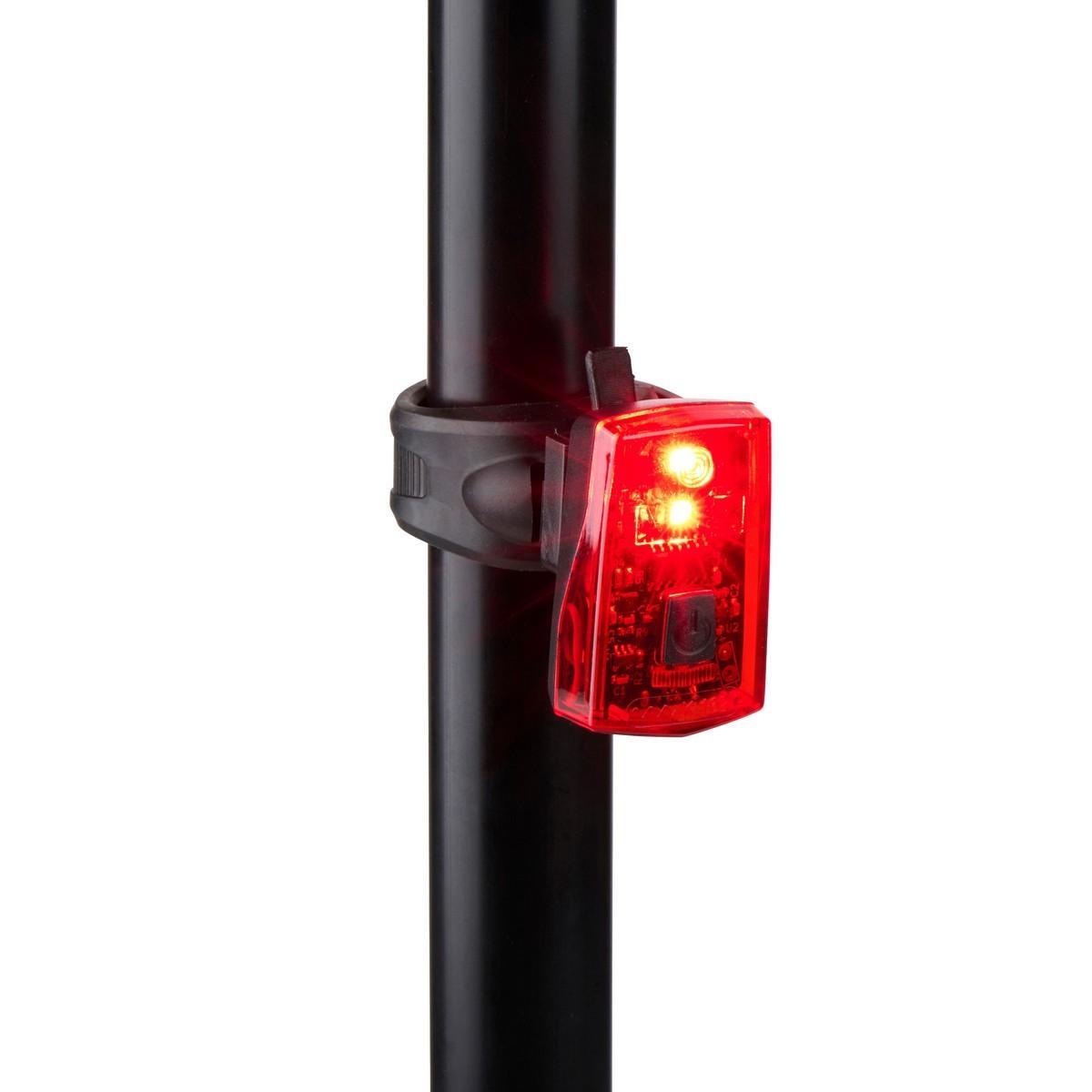 Lmapka rowerowa Dunlop na tył LED z funkcją stop 2/5